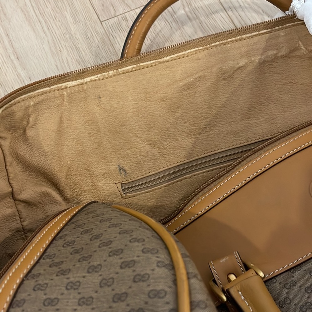 VINTAGE Gucci Travel Bag - Picture 11 of 12
